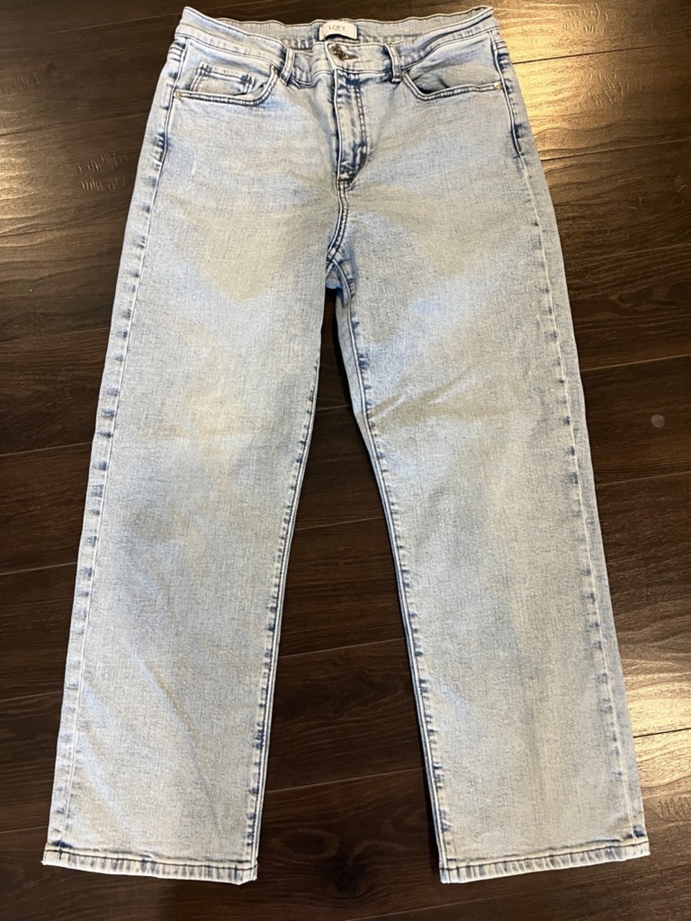 Loft outlet Light Wash Straight Leg Jeans - Women